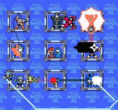 mega man 3 boss weakness.